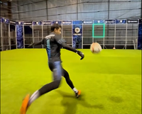 Simulador Interactivo de Fútbol Sala, Producto para Parques de Diversiones Infantiles y para Adultos, Área de Juegos Interior