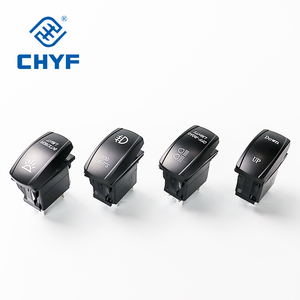 Biểu tượng tùy chỉnh Marine ô tô 12V Rocker chuyển 20A 3pin 5pin Laser On Off chuyển đổi nhà sản xuất - Product Image 5