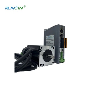 Motor de bucle cerrado Runcin de 2 fases Nema24 4.5N.m 637Oz.in 126mm con kit de controlador tipo bus y control de potencia EtherCAT - Product Image 4
