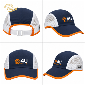 Gorras Trucker Personalizadas 4U con Logotipo, Gorras de Béisbol Deportivas de Alta Calidad con Letras Bordadas en 3D, Gorras Trucker de 5 Paneles con Parte Trasera de Malla y Gamuza - Product Image 6