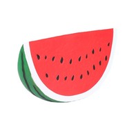 Nieuw ontworpen gigantische traag oplopende fruit sensorische speelgoed, grote aardbei om stress te verlichten, knijpspeelgoed