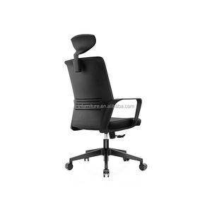 Silla de Oficina Ergonómica de Alta Calidad con Reposacabezas, Silla de Oficina Giratoria Ejecutiva Moderna de Malla y Tela, Juego de Sillas de Oficina - Product Image 3