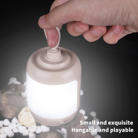 Lanterne de camping LED à batterie rechargeable, lumière blanche, étanche, lampe torche portable pour la randonnée/le camping
