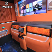 CARRIDE Sprinter Conversion, Furgoneta Ejecutiva VIP Mercedes-Benz Personalizada de Lujo con Separación de Espacios, Techo Alto con TV y Techo de Cielo Estrellado