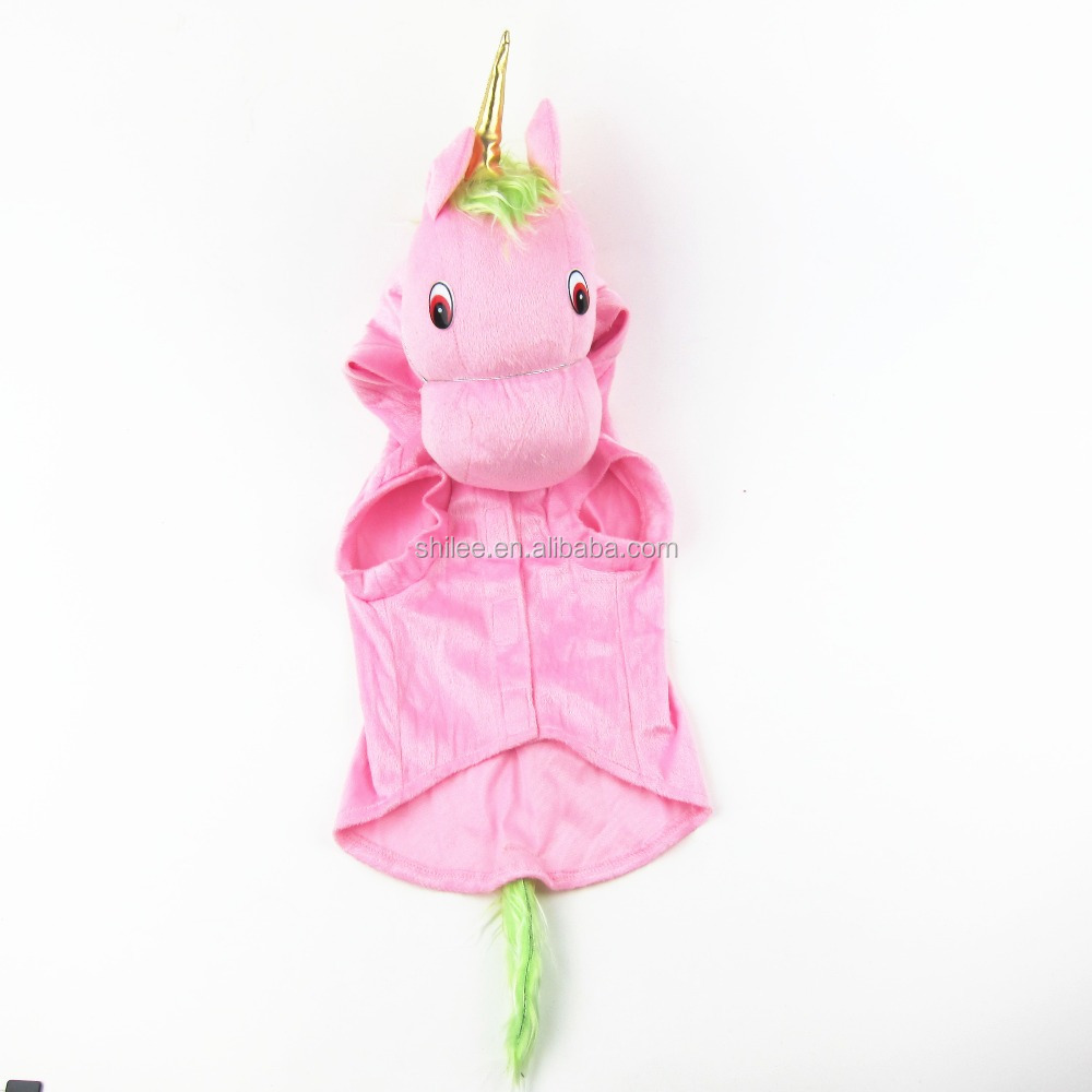 Pet Одежда и pet Хэллоуин пальто Единорог товары для собак модная одежда