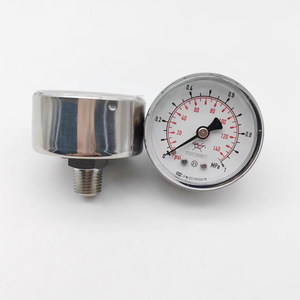 เกจวัดแรงดันสแตนเลส LJFLO 0-25 Mpa แบบอนาล็อก สำหรับท่อแก๊สในห้องปฏิบัติการ เกลียวตัวผู้ 1/4 NPT - Product Image 3