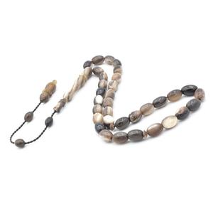 Cuentas de cuerno de búfalo hechas a mano, Tasbih, artesanía natural, cuentas de oración artesanales para meditación, práctica religiosa y espiritual. - Product Image 1