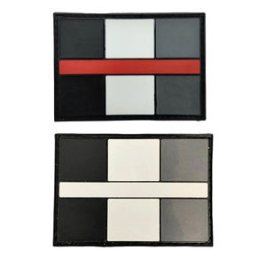 Résistant aux rayures <span class=keywords><strong>Gendarmerie</strong></span> PVC Patch Tactique Poitrine Tresse Rang Chevron Étanche PVC Badge Patches pour <span class=keywords><strong>Uniforme</strong></span> - Product Image 6