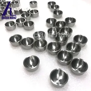 High quality pure Tungsten melting crucible
