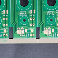 Carte de Circuit imprimé vert FR4/CEM-1 (PCB) pour convertisseur d'alimentation AC DC onduleur et adaptateur de pilote