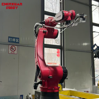 Robot de pulvérisation industriel, bras de peinture automatique pour le revêtement des pièces en métal et en plastique