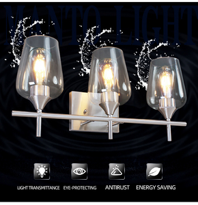 Lámpara de pared LED para interiores, decoración del hogar, lujo, clasificación IP44, impermeable, lámpara de espejo LED, luces para cuadros, para arte mural - Product Image 1