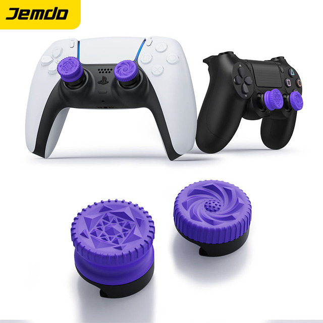 Jemdo High-quality Heightened Joystick Caps Controller 1 Short 1 Tall Silicone Grip Covers Enhanced Accuracy Perfect /