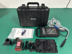 SUN-808F mesin Ultrasound Mobile Vet, sonografi anjing genggam portabel kuda domba Linear Ultrasound - Product Image 2