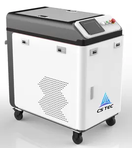 Máquina de limpieza láser de fibra de mano 2023 Limpieza de óxido de metal para eliminación de óxido en acero al carbono
