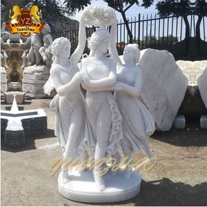 Decorazione esterna a grandezza naturale Sexy statua di marmo di venes nuda scultura donna nuda statua di marmo per la vendita - Product Image 5