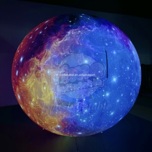 Globo Decorativo Inflable Gigante de PVC con Forma de Planeta Tierra para Fiestas y Eventos, con Luz LED, 3m 4m 5m - Product Image 6