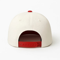 Casquettes de Baseball Personnalisées en Coton Bicolore à 5 Panneaux, Visière Courbe et Structurée, Réglables pour Hommes et Femmes
