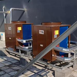 Air Source Heat <b>Pump</b> <b>Solar</b> Water Heating System Storage High Efficiency Energy Saving Hebei Factory Dormitory - Product Image 4