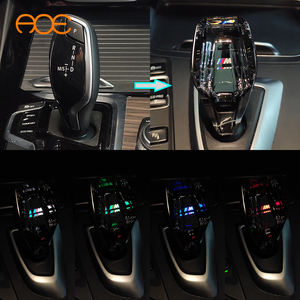 Pomo de Cambio de Marchas de Cristal Iluminado con Logotipo LED de 4 Colores AOE, Instalación Plug and Play, Garantía de <span class=keywords><strong>2</strong></span> Años para G01 X3G08 G12 G30 G38 X5F15 X6F16 - Product Image 1