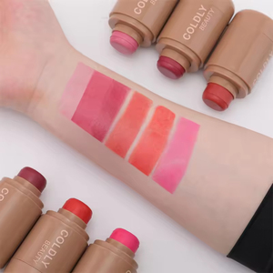 TY10 แป้งบลัชออนเนื้อซาตินสีสันสดใส คุณภาพดี ขายส่ง ราคาถูก น้ำหนักเบา ช่วยเพิ่มความชุ่มชื้น เหมาะสำหรับแก้มและริมฝีปาก - Product Image 2