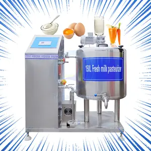 Commercial Integrated High Temperature Calf Milk Heater Yogurt Pasteurizer Equipment for Sale