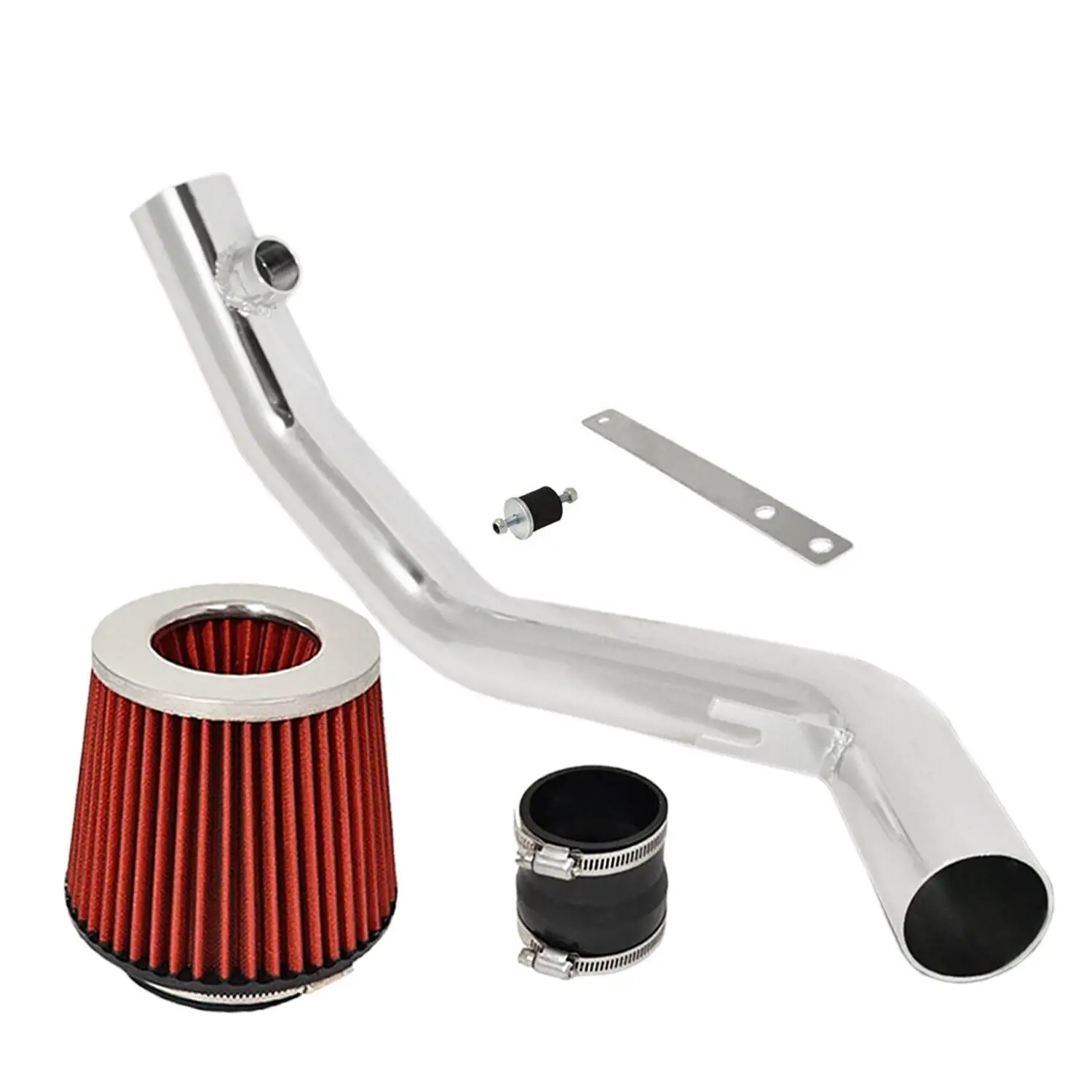 MAX Car Auto Pacing Parts Aluminum Turbo Pipe Air Intake Filter Kit For 98-04 WV Golf Jetta MK4 VR6 12V