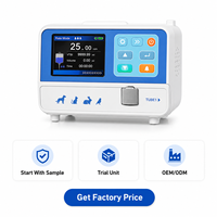 Pompe à seringue à commande numérique TCI, machine d'infusion à concentration constante, protection IPX3, batterie Li-polymère, précision vétérinaire