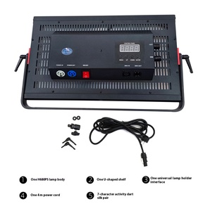 Lumière vidéo LED haute puissance 100W, dimmable, bicolore 3200K à 5600K pour studio photo et <span class=keywords><strong>streaming</strong></span> - Product Image 3
