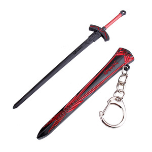 Llavero de Metal de 12 cm con Modelo de Espada de Anime, Zoro Fate Night, Decoración para Bolsos - Product Image 3