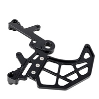 Protection de disque de frein arrière et support d'étrier en aluminium CNC pour Surron Ultra Bee, Light Bee X LBX, Segway X260, Talaria et motos électriques tout-terrain