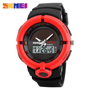 2023 nuevo Skmei 1275 creativo energía <span class=keywords><strong>Solar</strong></span> hombres relojes de cuarzo movimiento Digital multifuncional impermeable <span class=keywords><strong>reloj</strong></span> deportivo Relojes - Product Image 4
