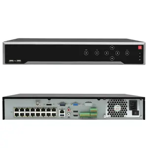 HK original DS-7732NI-K4/16P 32CH 4K POE NVR (5MP/6MP/8MP/4K) Network Video Recorder H.265+ Built in 4 SATA IVMS4200 HD Playback