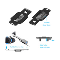 Honcam Support Vertical de Refroidissement Original avec Station de Charge pour PlayStation 4 PS4/Pro/Slim / PS Move / Accessoires de Jeu PS VR