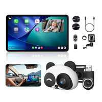 Caméra de surveillance pour bébé et animal domestique Cabin Care Carplay Android Auto 1080p Écran partagé BT 5.4 Vision nocturne Distributeur OEM Garantie 1 an Plug & Play