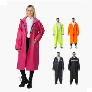 <span class=keywords><strong>Impermeable</strong></span> Reflectante de Tela Oxford Gruesa con <span class=keywords><strong>Capa</strong></span> Adhesiva, <span class=keywords><strong>Impermeable</strong></span> de una Pieza para Hombre Adulto, Protección Laboral para Exteriores, Venta al por Mayor - Product Image 3