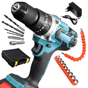 Perceuse à percussion sans fil rechargeable 3-en-1 et mini-perceuse 21V à moteur sans balais, disponible en version OEM, qualité industrielle/bricolage - Product Image 4