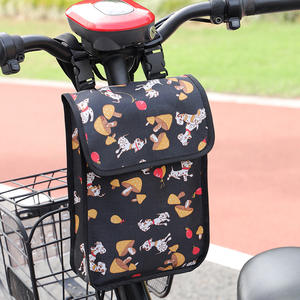 Sac de rangement pour vélo électrique 5-10L avec poche pour téléphone, sac de vélo portable à suspendre à l'avant - Product Image 4