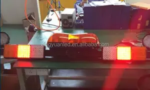 Ukuran penuh 1.2m batang tambang 12V 24V Bar utilitas pertambangan untuk kendaraan tambang konstruksi, peringatan keselamatan darurat LED Beacon Bar