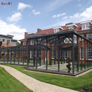 Maisons extérieures en verre creux personnalisé, 1 ensemble, 4 saisons, Design Double hippie, jardin, grandes tailles - Product Image 2