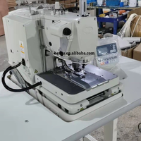 Machine à coudre à bouton rond et à œil droit Machine à coudre informatisée Machine à coudre à boutonnière sur mesure Prix de gros en stock
