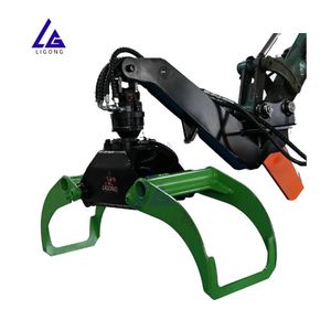 Grappin à <span class=keywords><strong>bois</strong></span> léger LG <span class=keywords><strong>pour</strong></span> mini-excavatrice, commande hydraulique, idéal <span class=keywords><strong>pour</strong></span> la manutention du <span class=keywords><strong>bois</strong></span>, du <span class=keywords><strong>bois</strong></span> de construction et des roches, matériau durable - Product Image 1