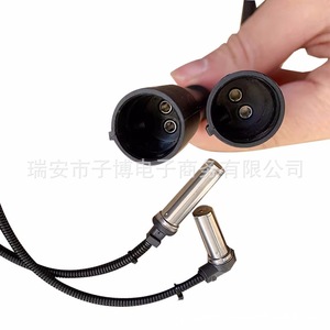 Capteur de vitesse de roue, capteur ABS Wabc04410328080 Wabc04410328090 pour Jiefang Faw Harbin J6p Dongfeng Tianlong Auman Shaanxi - Product Image 4