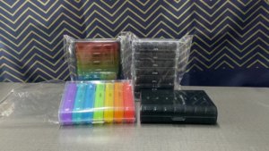 Wekelijkse Pil Organizer 3 Keer Per Dag Draagbare Reisbakjes Lichtdichte Doos Vitaminen Medicatie Supplementen Visolie - Product Image 5
