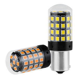 ไฟสัญญาณ LED S25 สำหรับตกแต่งรถยนต์ ไฟถอยหลัง พร้อมขั้วหลอด 1156 1157 BA15S BAY15D 3030 สภาพใหม่ ขายส่ง - Product Image 1