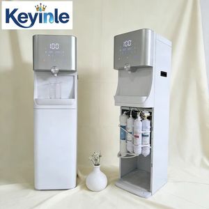Distributeur d'eau sur pied en plastique certifié CE, fabriqué en Chine |   Distributeur d'eau chaude et froide à chargement par le bas, commercial, OEM - Product Image 1