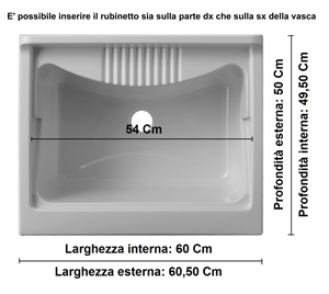 Kit de vidange complet moderne de fabrication italienne Armoires de salle de bain de cuisine intérieure Lavabo en PP Lavabo Vanité Traditionnel Résistant à l'eau - Product Image 3