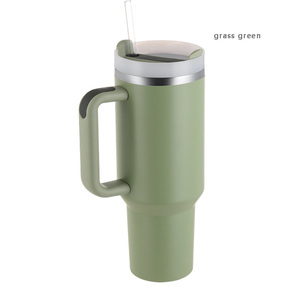 40oz stainless steel cup bpa-free <b>with</b> <b>straw</b> vacuum double-wall 40oz stainless steel tumbler - Product Image 5