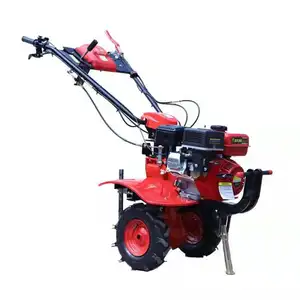 Máquina de micro preparo de trabalho a diesel 5kw multifuncional 95 cultivador com motor novo mini leme para uso agrícola atacado de fábrica