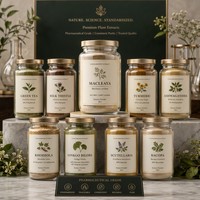 Poudre d'extrait de racine de Macleaya Cordata naturelle à base de plantes, rapport 10:1, poudre fine pure (80-120 Mesh), qualité alimentaire en vrac